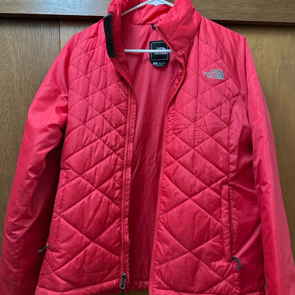 The North Face Red Quilted Jacket